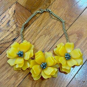 Yellow Flower Necklace